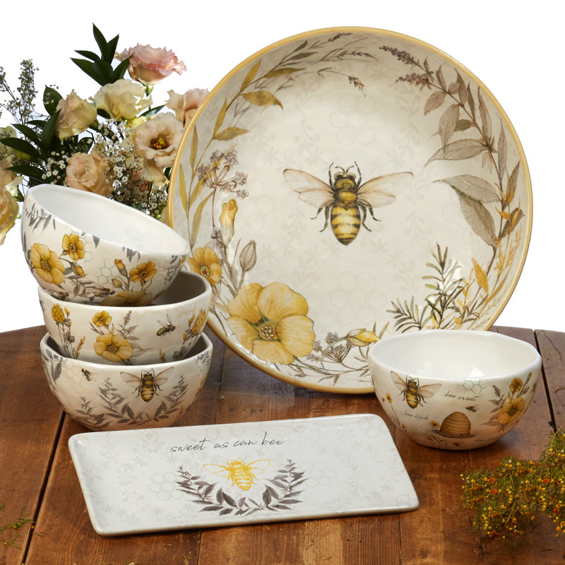 Certified International Bee Sweet 16Pc Dinnerware Set & Reviews Wayfair